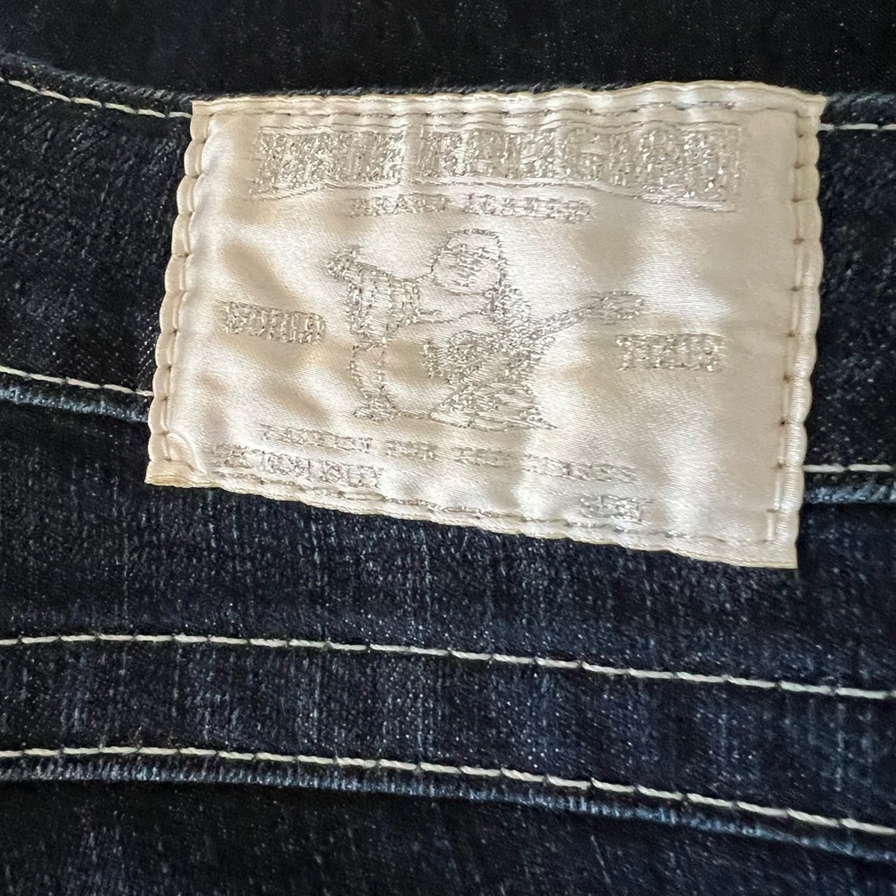 True Religion Billy Disco Crystal Button Bootcut Jeans – Size 25 - Picture 9 of 14